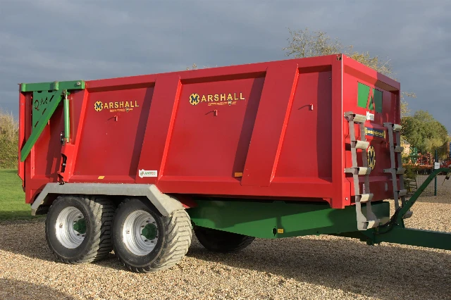 MARSHALL QM12 REMORQUE À CÉRÉALES 12T