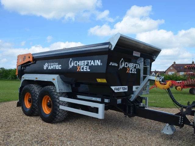 Chieftain fast tow dump trailer 16 tonne