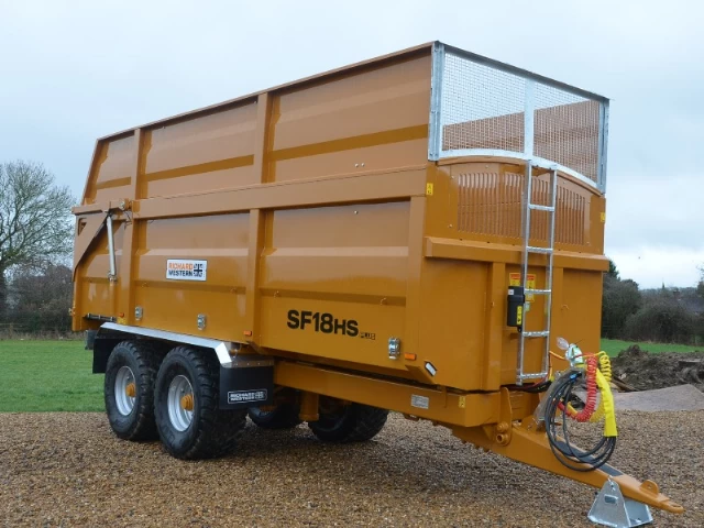 Richard Western SF18HS Plus silage trailer 18 tonne