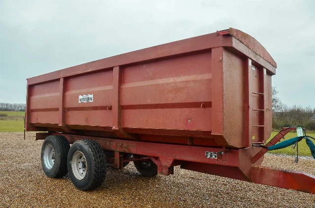 RICHARD WESTERN GRAIN TRAILER 14T