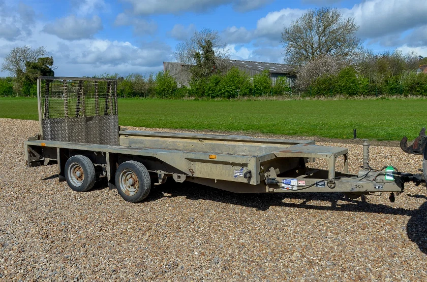 IFOR WILLIAMS GX125HD PLANT TRAILER