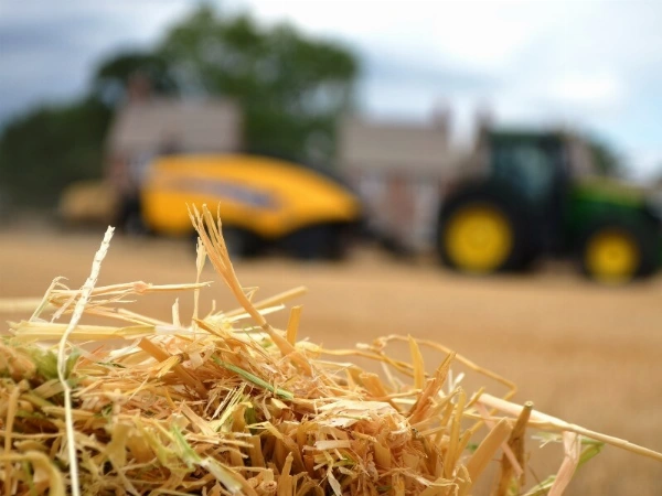 baling straw